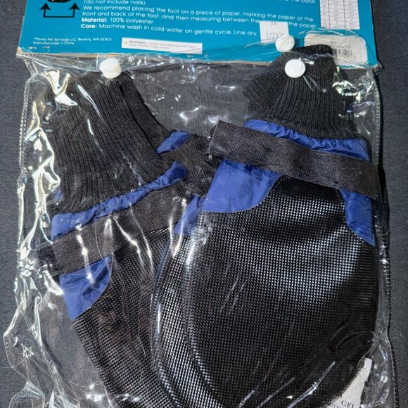 Guardian Gear Dog Boots, Blue, Size XL Fits Paws 5" New in package - Picture 4 of 5